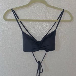 Black ROXY bikini top